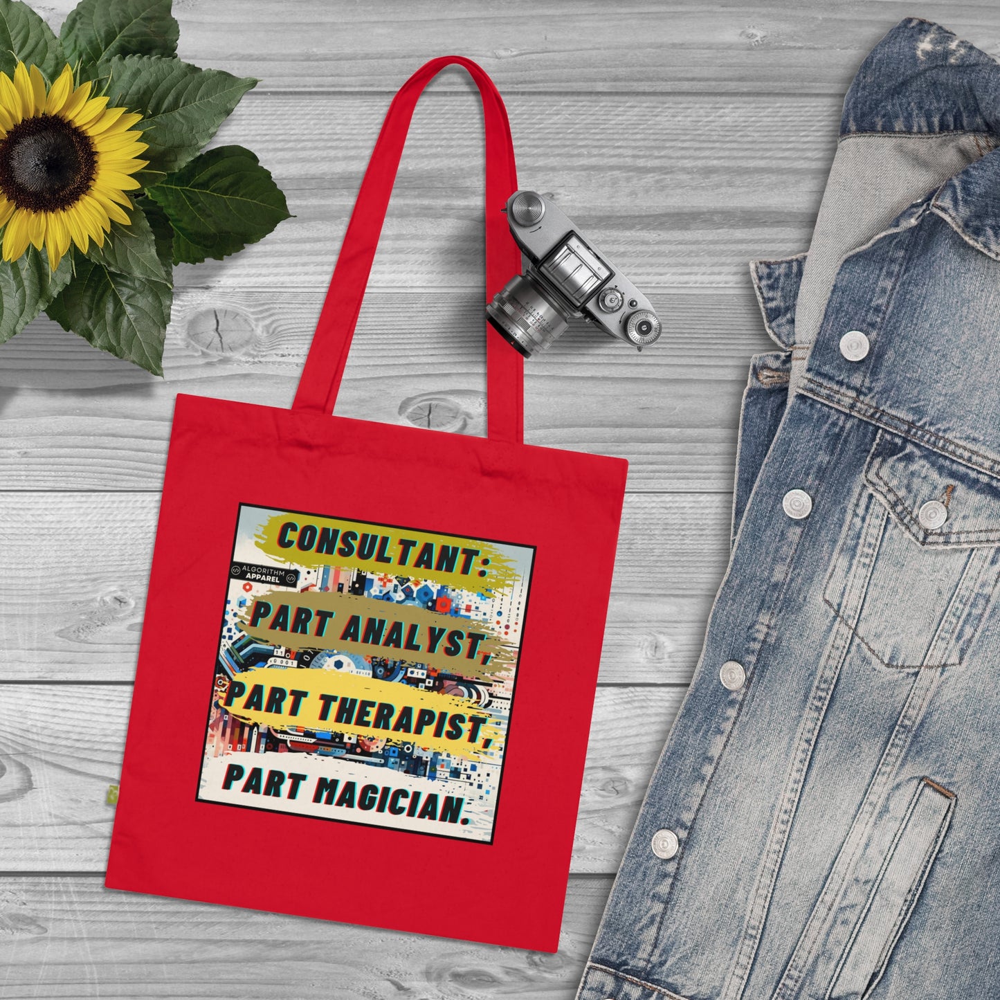 Consultant Multi-tasker - Organic Cotton Tote Bag